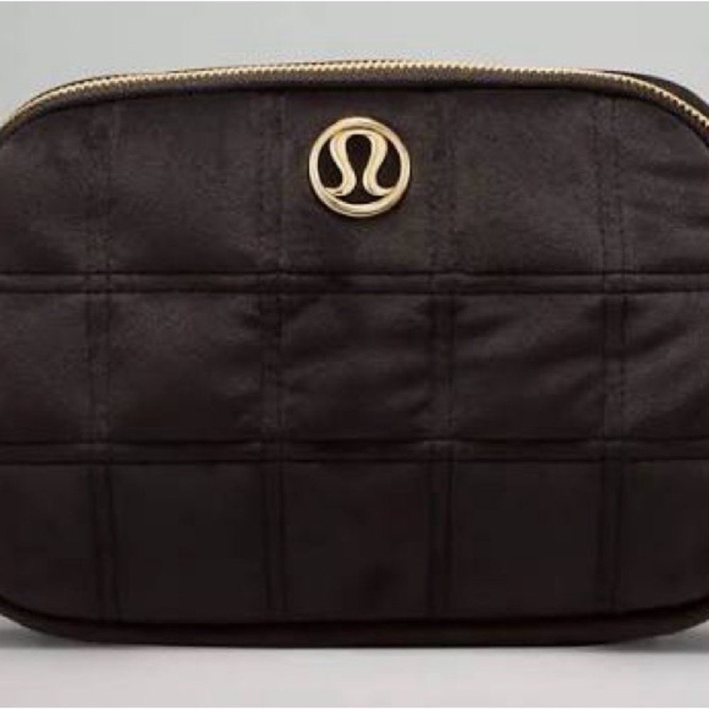 lululemon athletica Black Quilted Women's Bag